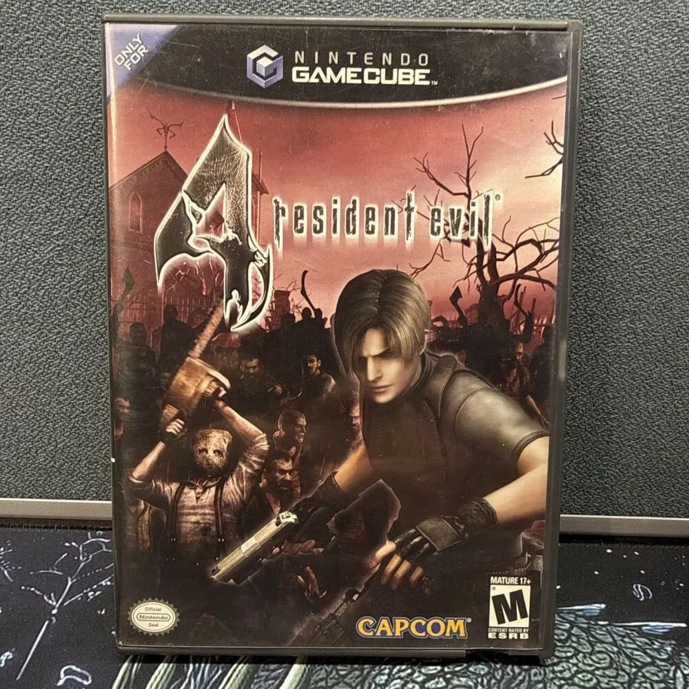 Resident Evil 4 Nintendo GameCube Complete CIB - TESTED - AUTHENTIC -